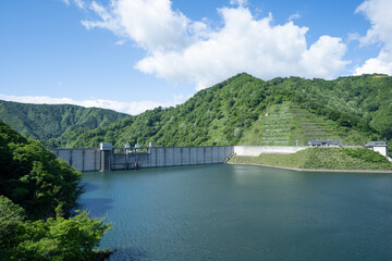 Fototapeta na wymiar 長井ダム