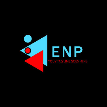 ENP letter logo creative design with vector graphic
