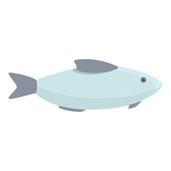 Fish lutein icon cartoon vector. Dietary food. Health care