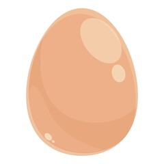 Egg lutein icon cartoon vector. Eye food. Herbal medicine