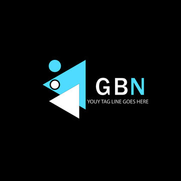 GBN letter logo creative design with vector graphic