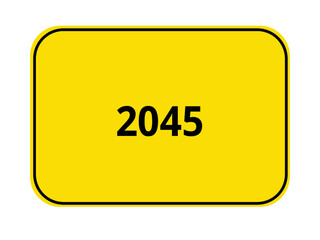 Ortseingangsschild - 2045