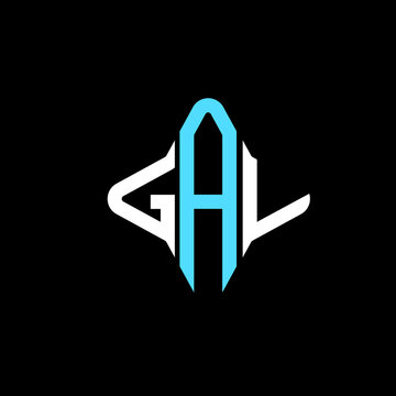 GAV letter logo creative design with vector graphic