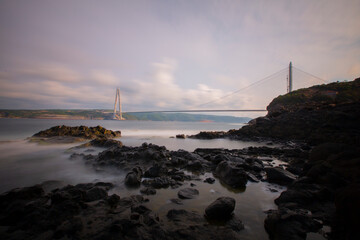 Yavuz Sultan Selim Bridge Istanbul Turkey