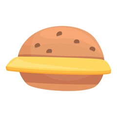 Dutch burger icon cartoon vector. Food board. Cuisine culture