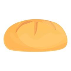 Austrian bread icon cartoon vector. Cuisine food. National menu