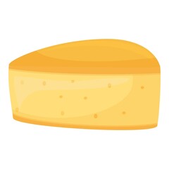 Austrian cheese icon cartoon vector. Austria food. National menu