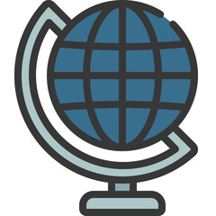 Internet Geography Icon