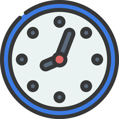 Dot Point Clock Icon