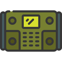 Military Radio Icon