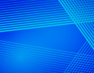 Abstract blue striped background with streaks. Vector graphics