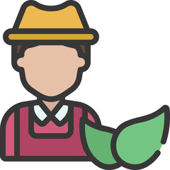 Sustainable Farmer Icon