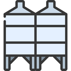 Two Silos Icon © Juicy Studios LTD