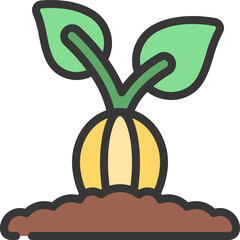Plant Seed Icon