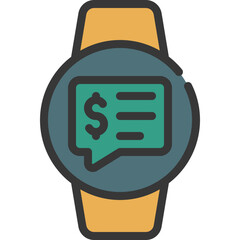Smart Watch Payment Icon
