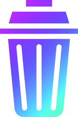 Trash Vector Icon Design Illustration