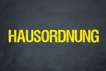 Hausordnung