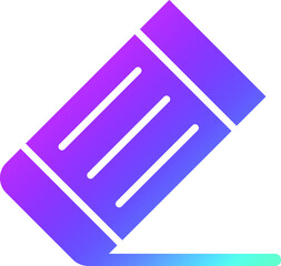 Eraser Vector Icon Design Illustration