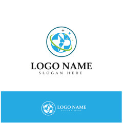 bone care healt logo symbol abstract design vector