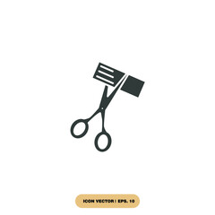 Scissors cut icons  symbol vector elements for infographic web