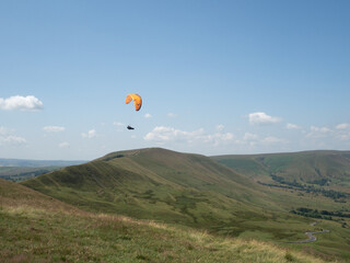 Peak District paragliding