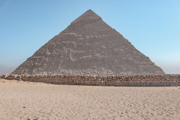 Fototapeta na wymiar The Pyramids of Giza in Caïro.