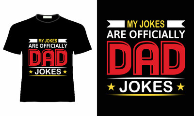Fathers day t shirt design. Father's day t-shirt template