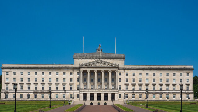 Stormont Parliament Buildings in Belfast