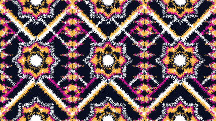 seamless ethnic pattern design.Geometric ethnic oriental ikat pattern traditional Design.ethnic oriental pattern,fabric,embroidery.Mexican pattern.merican pattern.latin african.indian fabric.Mexican