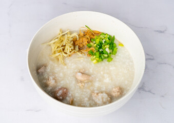 Thai-Chinese Style Congee and Rice Dishes 