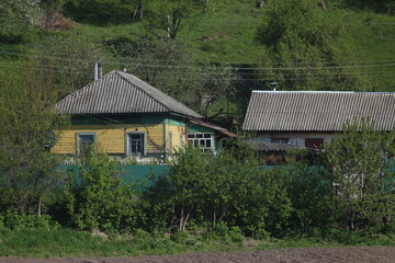 Obraz premium Spring Flood On The Desna River. Mezynsky National Nature Park, Chernihiv Region, Ukraine