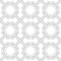 seamless pattern with geometric shape black and white ornament for laminate sheet design for print