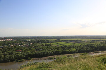 Obraz premium landscape with river