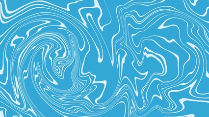 Blue topographic backgrounds and textures with abstract art creations, random white waves line background. retro psychedelic style and Groovy hippie 70s background