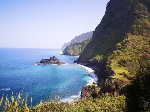Küste im Nordosten von Madeira