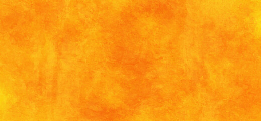 Abstract hand painted yellow or orange texture, Brush painted orange or yellow grunge paper texture, Bright beautiful orange or yellow background with scratches for creative design.