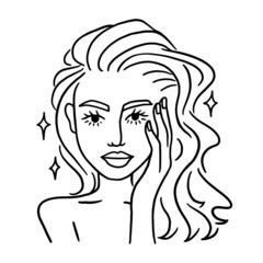 Beauty woman, Woman line art, Woman pose