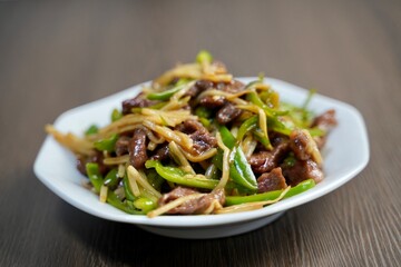 青椒肉絲