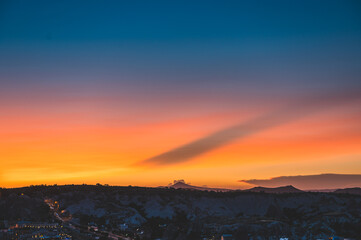 Cappadocia sunset