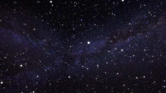 Space Nebula blue background. Night starry sky, milky way in beautiful night horizon. The stars are everywhere around. Neon Lights star sky space background.	

