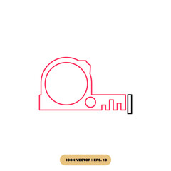 Tape measurement icons  symbol vector elements for infographic web