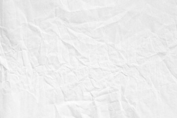 white crumpled paper background texture macro closeup
