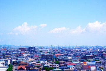 日本の住宅街の風景