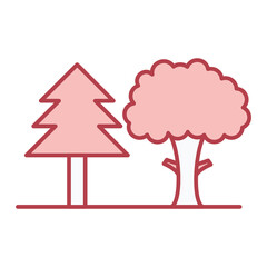 Forest Icon Design