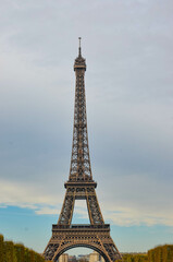 Fototapeta na wymiar A beautiful panoramic view of Paris in France.