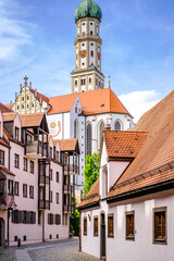 historic old town of Augsburg - bavaria