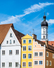 Fototapeta premium historic old town of Landsberg am Lech