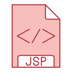 JSP File Format Icon Design