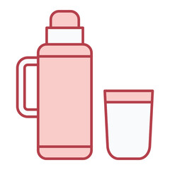 Thermos Flask Icon Design