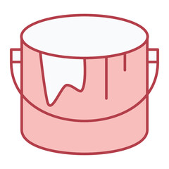 Paint Bucket Icon Design
